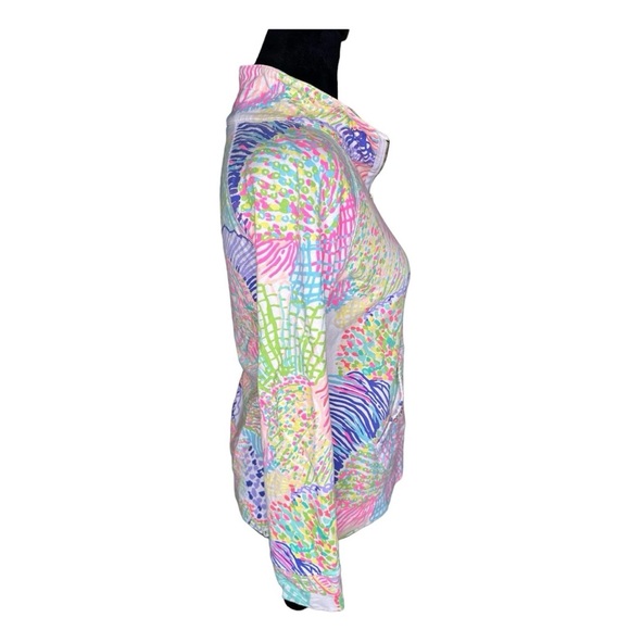 Lily Pulitzer quarter zip sweatshirt - Picture 5 of 8